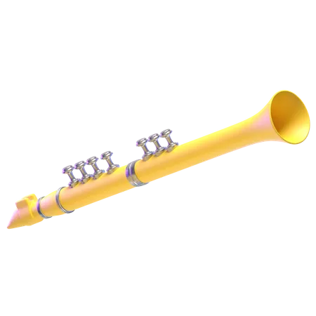 Clarinete  3D Icon