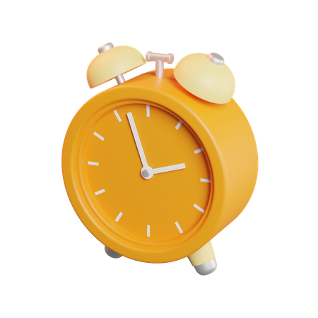 Clasic Alarm Clock  3D Icon
