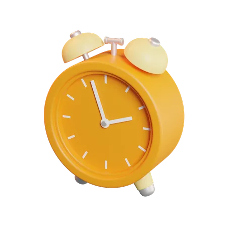Clasic Alarm Clock  3D Icon
