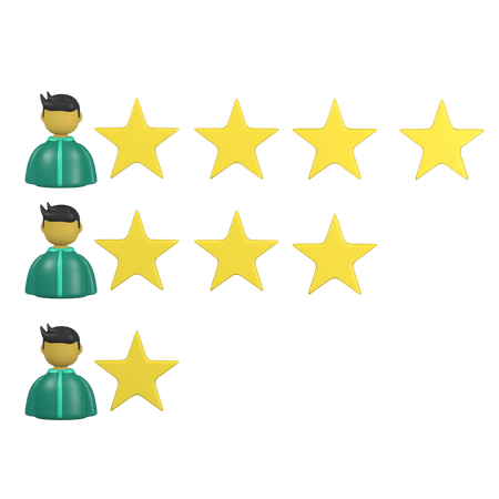 Clasificación  3D Icon
