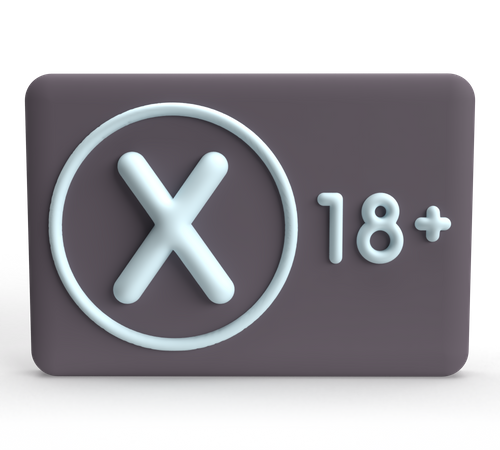 Clasificado x  3D Icon
