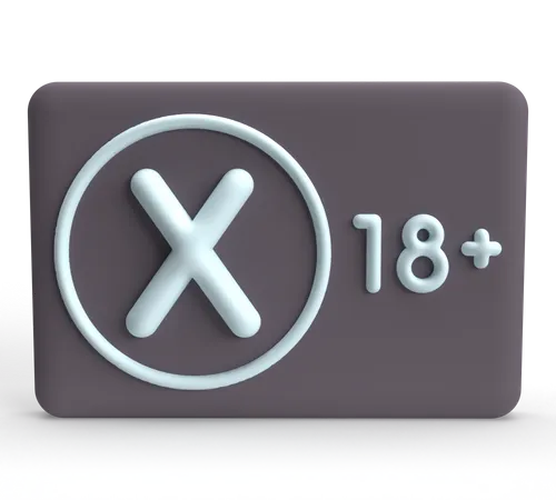 Clasificado x  3D Icon