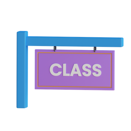 Class Board  3D Icon