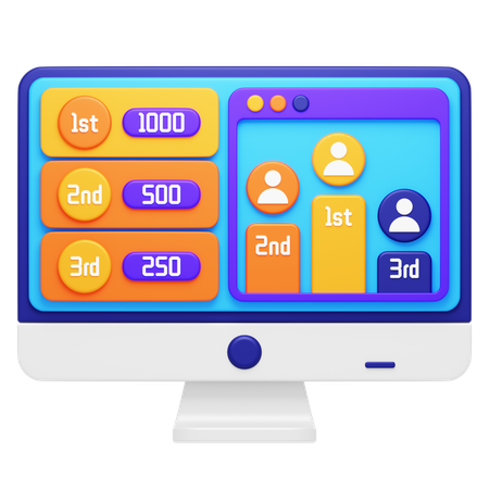 Class Leaderboard  3D Icon