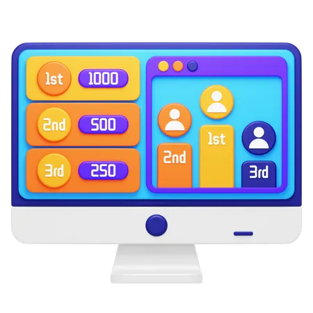 Class Leaderboard  3D Icon