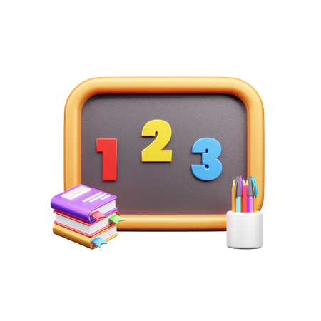 Class Room  3D Icon
