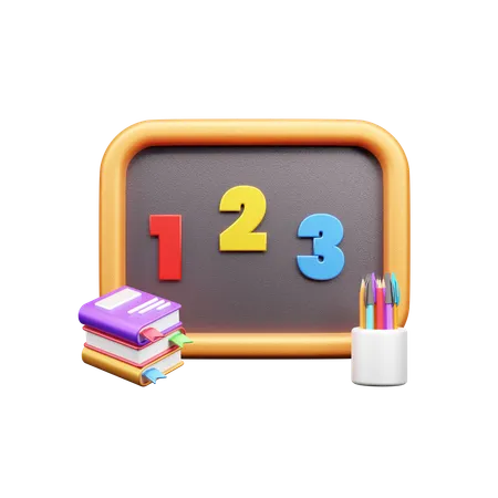 Class Room  3D Icon