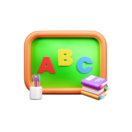 Class Room  3D Icon