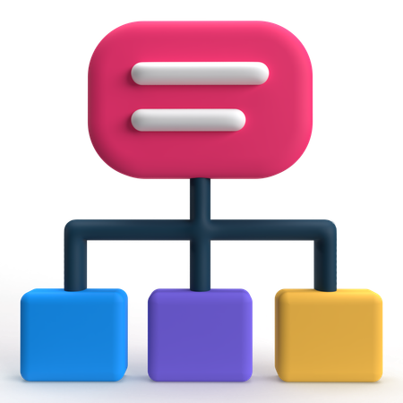 Classification  3D Icon