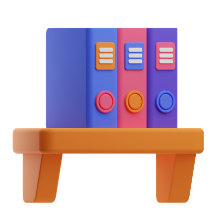 Classeur  3D Icon