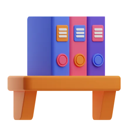 Classeur  3D Icon