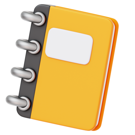 Livre de reliure  3D Icon