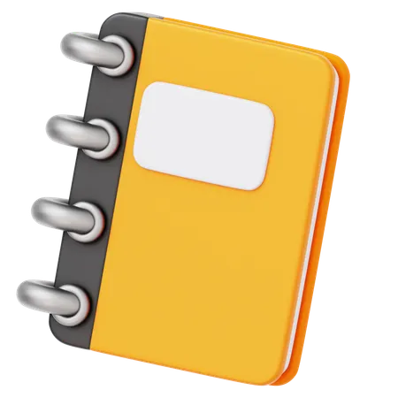 Livre de reliure  3D Icon