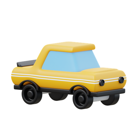 Classic Car  3D Icon