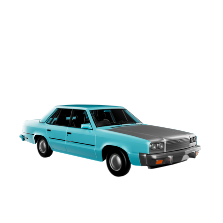 Classic Car  3D Icon
