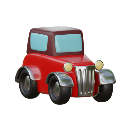 Classic Car  3D Icon