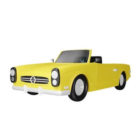 Classic Car  3D Icon