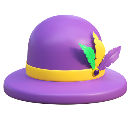 Classic Hat  3D Icon