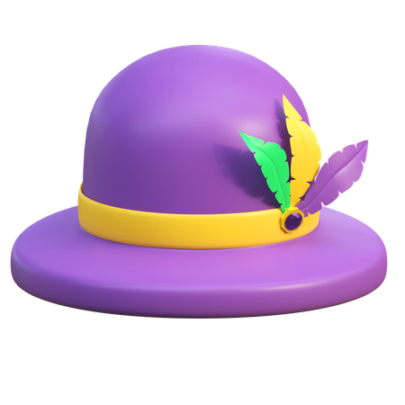 Classic Hat  3D Icon