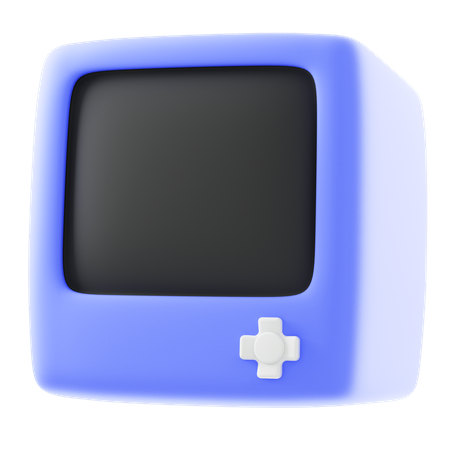 Classic Monitor  3D Icon