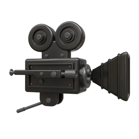 Classic Movie Camera  3D Icon