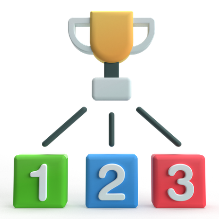 Classificação  3D Icon