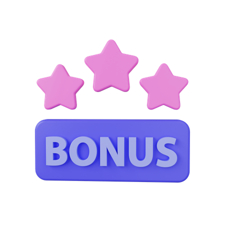 Classificação de bônus  3D Icon