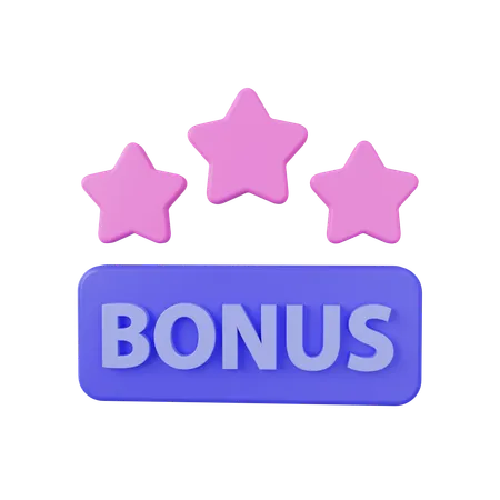 Classificação de bônus  3D Icon