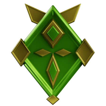 Classificação do pneu esmeralda 3  3D Icon