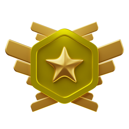 Classificação ouro  3D Icon