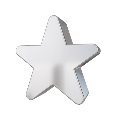 Classificação por estrelas  3D Icon