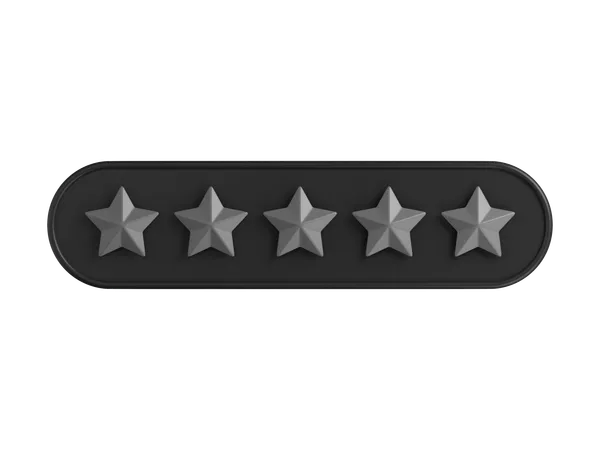 Classificação zero estrelas  3D Icon