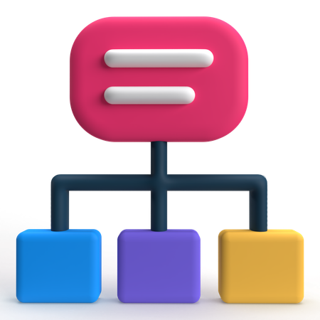 Classification  3D Icon