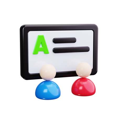Classroom  3D Icon