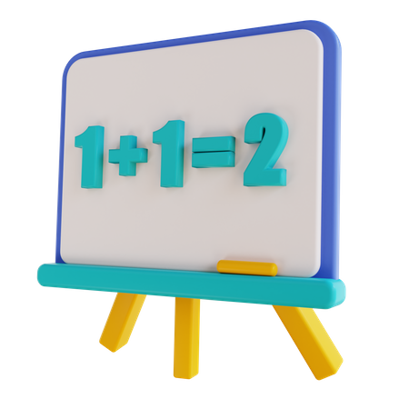 Classroom Board  3D Icon