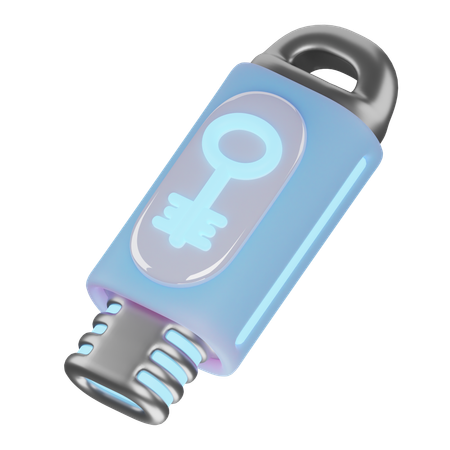 Llave  3D Icon