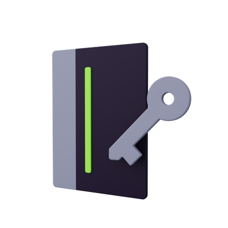 Llave  3D Icon