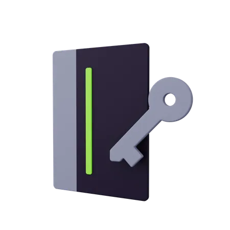 Llave  3D Icon