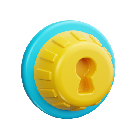 Llave  3D Icon