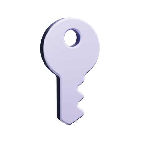 Llave  3D Icon