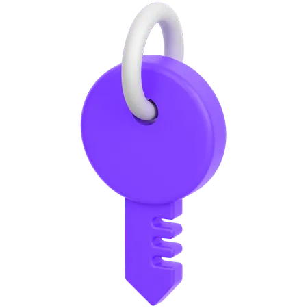 Llave  3D Icon