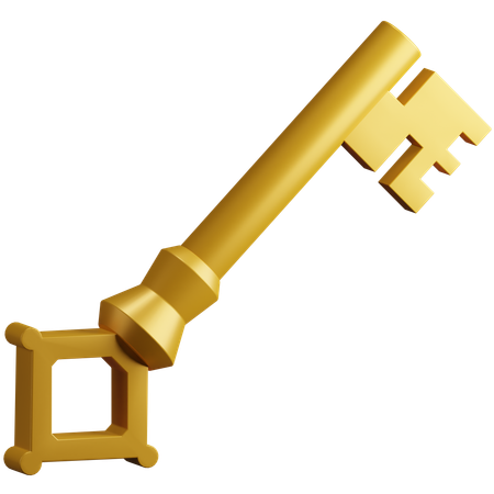 Llave  3D Icon