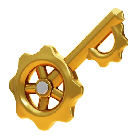 Llave  3D Icon