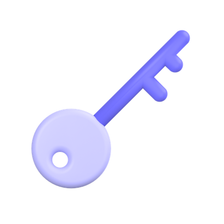 Llave  3D Icon