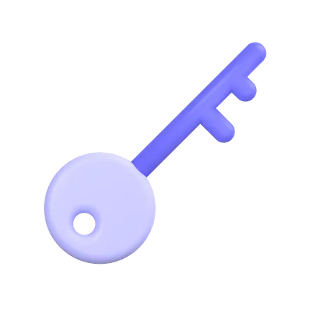 Llave  3D Icon