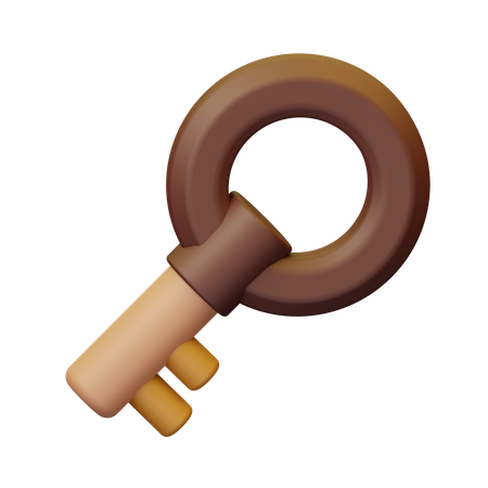 Llave  3D Icon