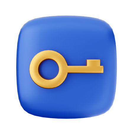 Llave  3D Icon