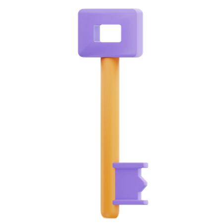 Llave  3D Icon