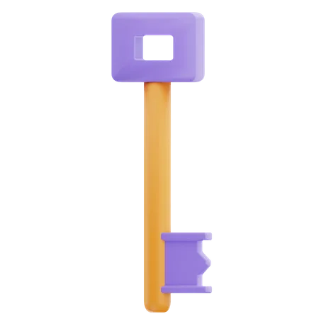 Llave  3D Icon