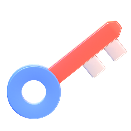 Llave  3D Icon